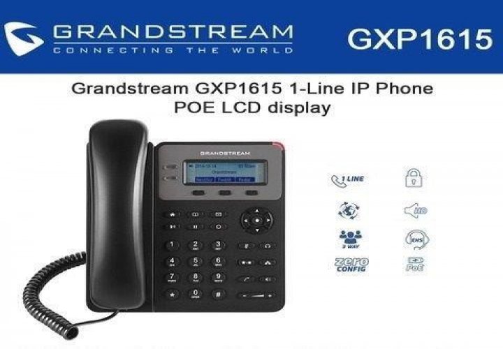 Telefone ip grandstream gxp1615