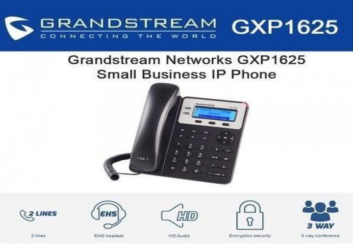 Telefone ip grandstream gxp1625